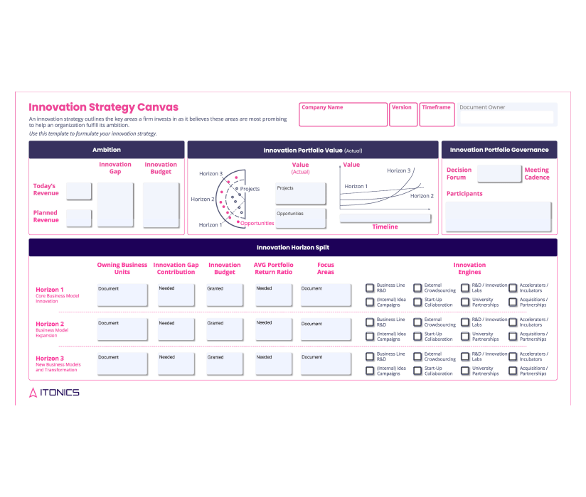 Innovation Strategy Canvas
